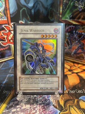 Yu-Gi-Oh! TCG Junk Warrior Yu-Gi-Oh! 5D's 5DS1-EN041 Unlimited Ultra Rare-image