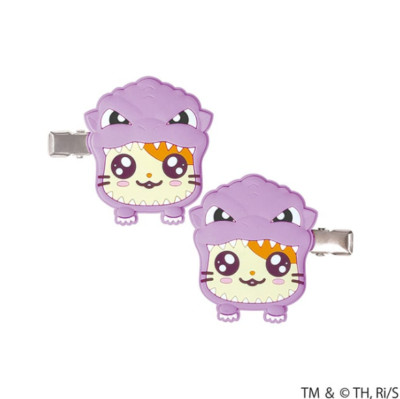 Godzilla Ham-kun (PU) Bangs Clip TOHO Godzilla Store Japanese Character Monster-image