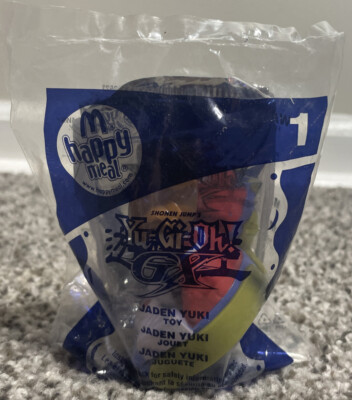 YU-GI-OH GX McDonalds Happy Meal Toy & Card Pack Sealed 2006 # 1 Jaden Yuki-image