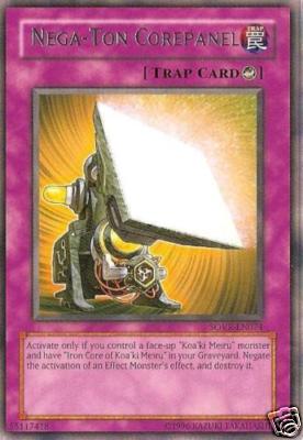 SOVR EN074 UNL ED 3X NEGA TON COREPANEL RARE CARDS-image