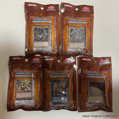 Yu-Gi-Oh Card Game Acrylic Block Vol.1 Complete Set of 5 Kinds From Japan New-image