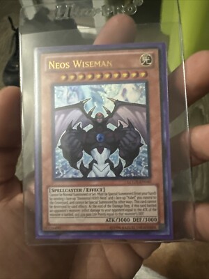 | Yugioh Neos Wiseman LCGX-EN040 Ultra Rare Legendary Collection GX  NM- 🔥 |-image