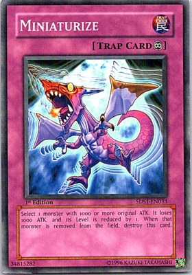 Miniaturize 5DS1-EN033 Yu-Gi-Oh! Light Play 1st Edition -image