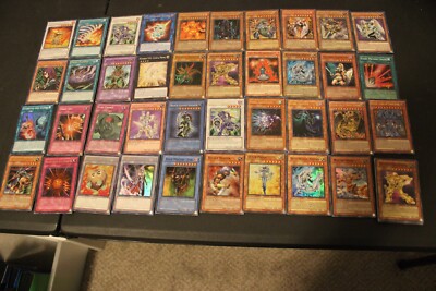 50 EX-DMG Foil Yugioh Card Lot(Junk Warrior 5DS1, Lavalval Dragun, Kuriboh MRD+)-image