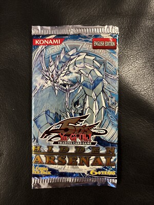 Yu-Gi-Oh 5DS Hidden Arsenal 5 Card Packs — 10 PACKS!!-image