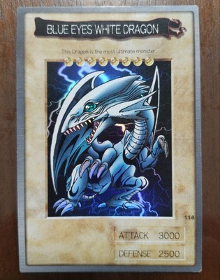 Yu-Gi-Oh! Cards Bandai Blue Eyes White Dragon English Vintage-image
