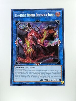 Promethean Princess, Bestower of Flames RA03-EN050 Secret Rare Mint 1st Edition-image
