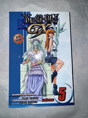 Yu-Gi-Oh!: GX, Vol. 5 by Kazuki Takahashi 2011 No Card PB Manga English-image