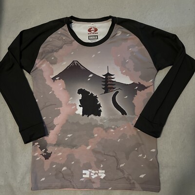 Hero Within Godzilla Mount Fuji Jersey Shirt size M Sold Out-image