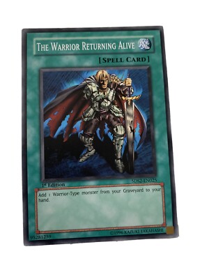 The Warrior Returning Alive 1st Edition 5DS2-EN025  Mint YuGiOh Card-image