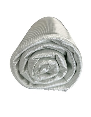 Rolled 1708x50x5 Yards Biaxial Cloth 45/45 - Lightweight & Marine-Grade Fiber...-image