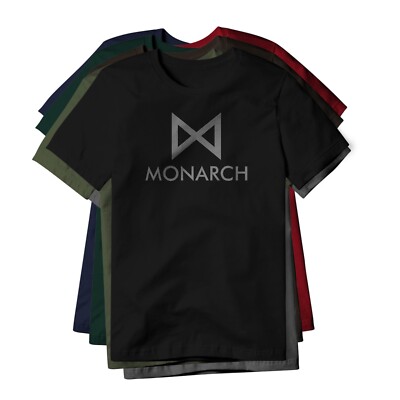 Monarch Logo (Gray) : Godzilla and Kong MonsterVerse, Classic Cotton Tee-image