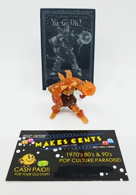 Yu-Gi-Oh Mini Figure Exodia Clear Variant Mini Fig  w/ Matching Card-image