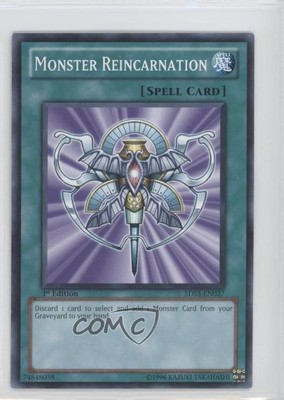 2010 Yu-Gi-Oh! 5D's Duelist Toolbox 1st Edition Monster Reincarnation 1l2-image