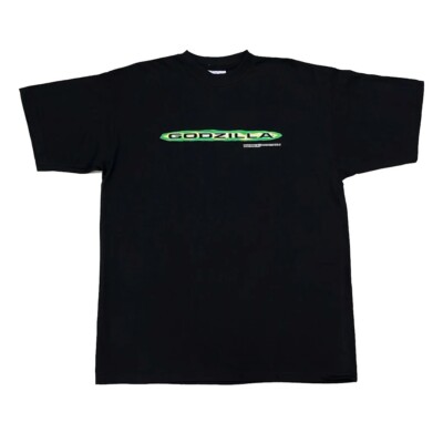 Godzilla 1998 90s Vintage Movie Promo Logo Rare USA T-Shirt-image