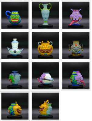No cards Yugioh The Pot COLLECTION Figures Only  Duel Monsters 25th Anniversary-image