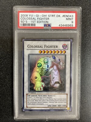2008 Yu-Gi-Oh Colossal Fighter 5D'S 1st Edition PSA 9 Mint(83324)-image