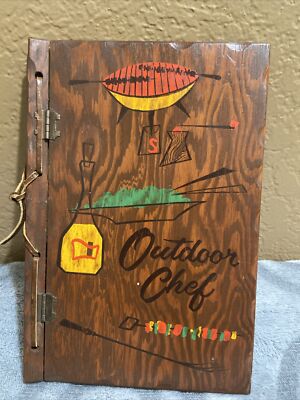 Vintage  Sutherland Paper Company Presents Outdoor Chef 1958 Luau BBQ-image