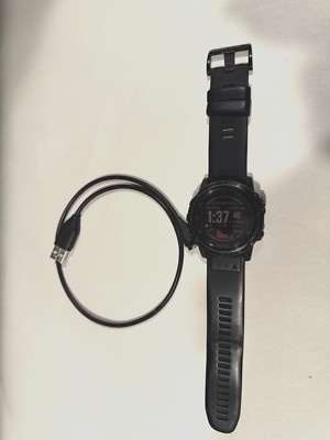 Garmin - Fēnix 5X Plus Sapphire Smart Watch - Fiber-Reinforced Polymer-image