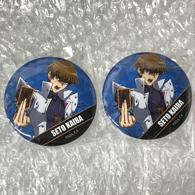 Yu-Gi-Oh Kaiba Seto Trading Badge 2PC Normal No Splitting Aura Milky-image
