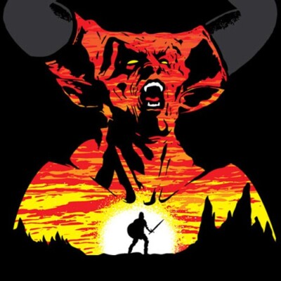 LEGEND 1985 Movie LORD OF DARKNESS Solace of the Shadows T-SHIRT Tim Curry Art-image