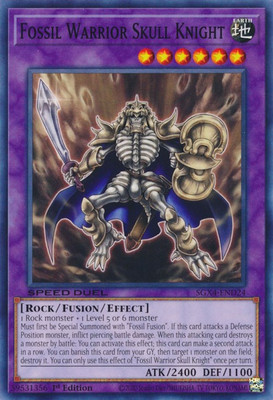 Speed Duel GX: Midterm Destruction #SGX4-END24 Fossil Warrior Skull Knight-image