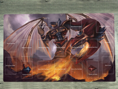 YGOmat GX Playmat Armityle The Chaos Phantom TCG CCG Trading Card Game Mat Bag-image