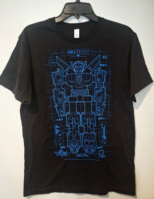 Medium Voltron Flophouse Retro 80s Style Cartoon Anime Kaiju Graphic T Shirt -image