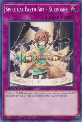 Speed Duel GX: Midterm Destruction #SGX4-END20 Spiritual Earth Art-image