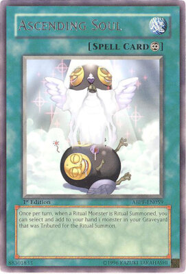 3 x Yu-Gi-Oh Card - ABPF-EN059 - ASCENDING SOUL (rare) - NM-image