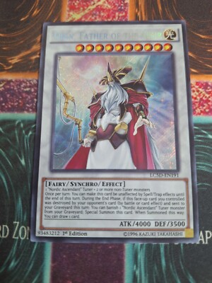 Yu-Gi-Oh! Odin, Father of the Aesir LC5D-EN191 Secret Rare 1st Edition NM-image