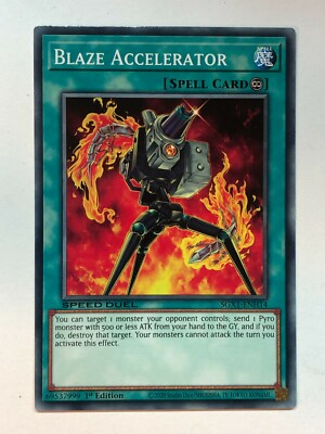 Yu-Gi-Oh! Speed Duel GX: Duel Academy Blaze Accelerator SGX1-ENH14 NM/M-image