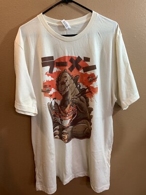 Godzilla Beige T-Shirt - 2XL-image