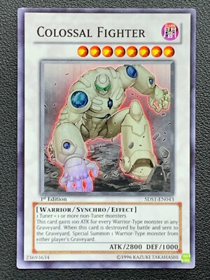 Colossal Fighter 5DS1-EN043 1st Edition Super Rare Yu-Gi-Oh! [2]-image