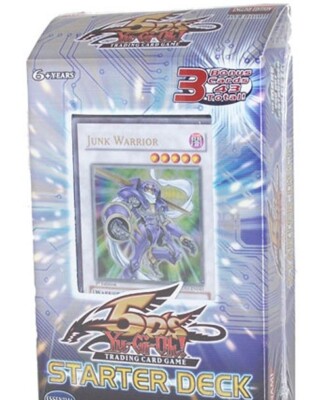 Yugioh 5D's 2008 Starter Deck - Junk Warrior Synchron Synchro Sealed ( No Box )-image