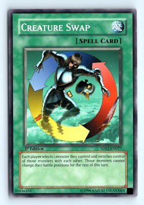 Yu-Gi-Uh Creature Swap #5DS2-EN027 5D's Starter Deck 2009 tcg LP-image