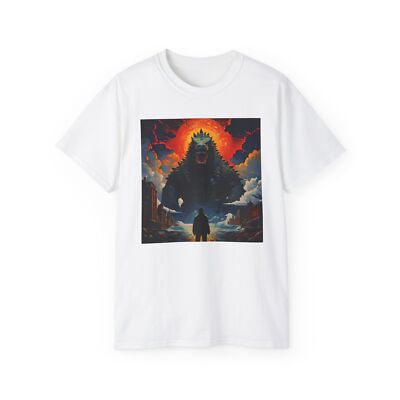 Godzilla Unisex Tee, King of Monsters T-Shirt, Japanese Movie Monster Shirt-image