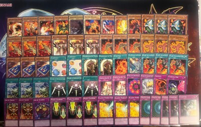 AXEL VOLCANIC GX DOOMFIRE BURN SCATTERSHOT WAVE-MOTION CANNON YUGIOH DECK-image