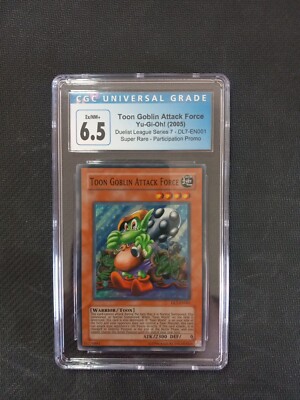 Yugioh! Toon Goblin Attack Force DL7-EN001 CGC 6.5-image