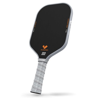 Pickleball Paddles, Raw Carbon Fiber Rackets with 16mm Polymer Honeycomb Core...-image