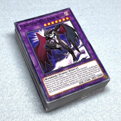 Yu-Gi-Oh Complete GX Jaden Yuki 69 Card Deck Neo Spacian Elemental + Extra Bonus-image