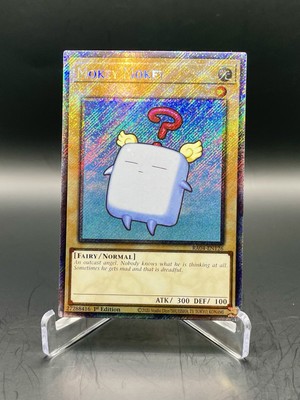Yugioh Mokey Mokey RA04-EN126 1st Edition Platinum Secret Rare [Stampede] NM/M-image