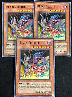 YUGIOH BRAIN CRUSHER GX03-EN001 SUPER X3 (MP)-image