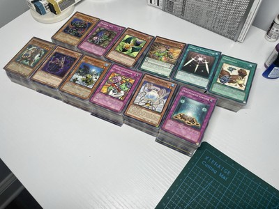 YuGiOh Commons Lot, 1200 Cards - NM/LP/MP/HP - Full List in Description-image