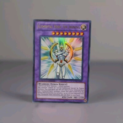 Elemental Hero The Shining YG06-EN001 Yu-Gi-Oh! GX Manga Promotional Cards...-image