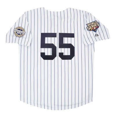 Hideki Matsui 2009 New York Yankees World Series White Home Men's Jersey (S-3XL)-image