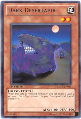 Yu-Gi-Oh Card - DREV-EN084 - DARK DESERTAPIR (rare) - NM-image
