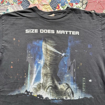 Vintage Godzilla Size Does Matter Promo Tee-image