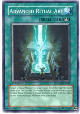 Advanced Ritual Art - STON-EN045 - Common - Unlimited Edition NM YuGiOh!  Booste-image