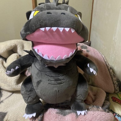 Godzilla Plush Toy 30cm, Cute Kaiju Soft Toy for Kids, Used-image